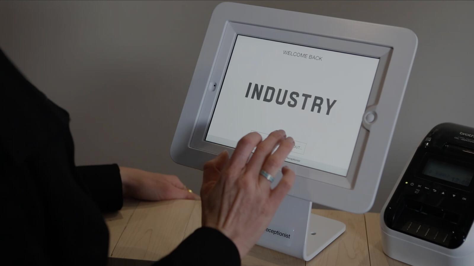 the receptionist for ipad the original visitor management system